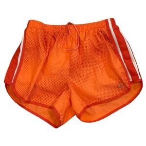 Nike Dri-FIT Brief Lined Orange Running Athletic Cross Fit Fitness Shorts Size S